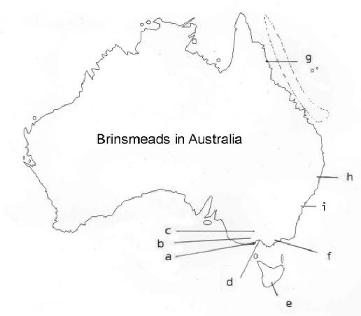 Map of Australia