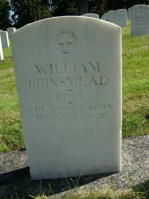 William Brinsmead's grave